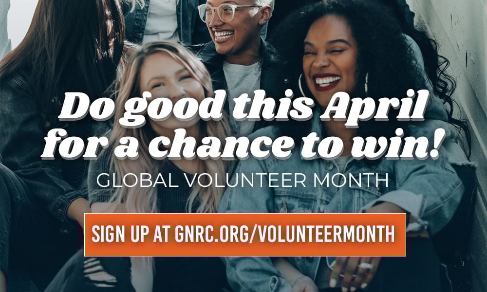 Volunteer Month Rotator - Signup copy